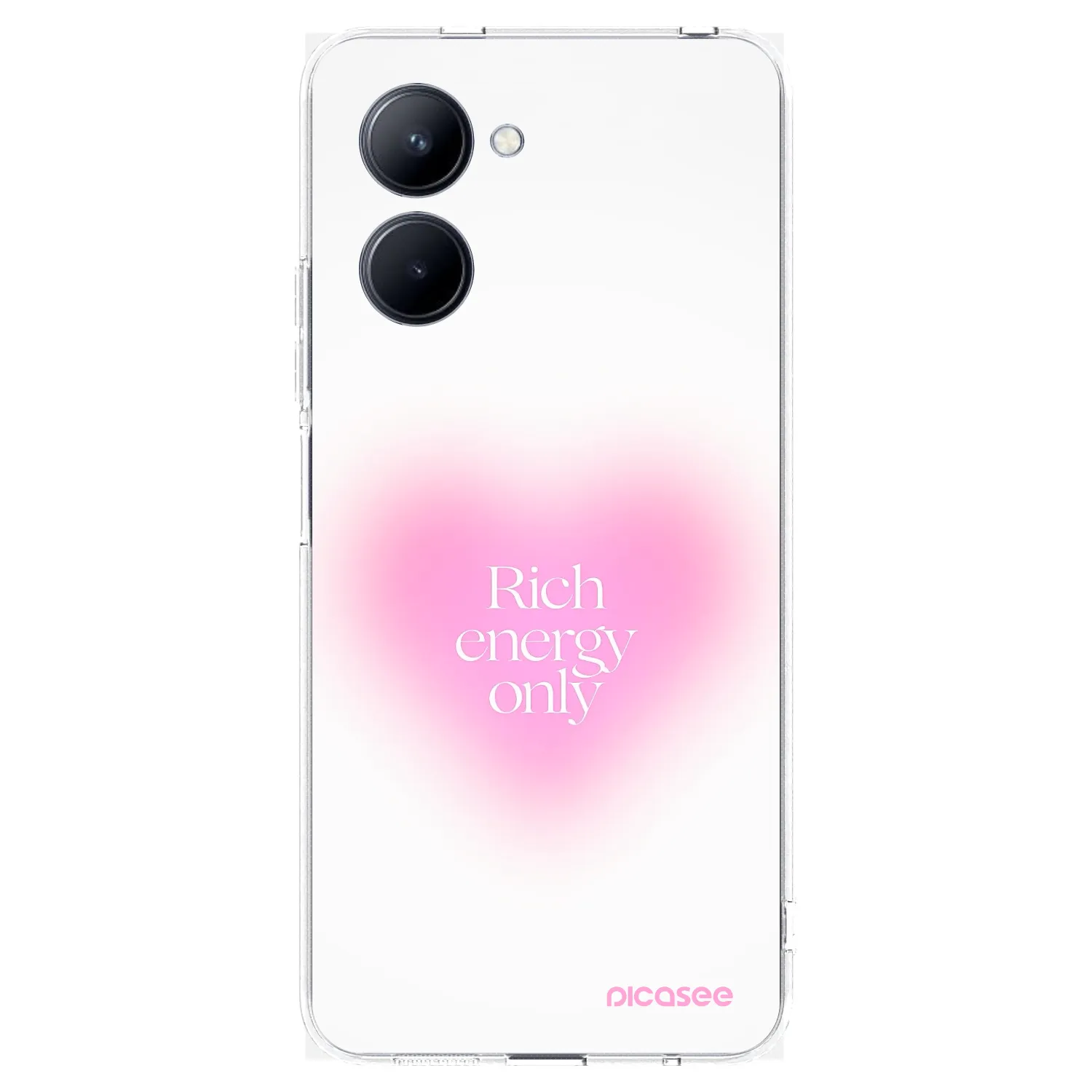 Picasee silikonski prozorni ovitek za Realme C33 (2023) - Rich Energy