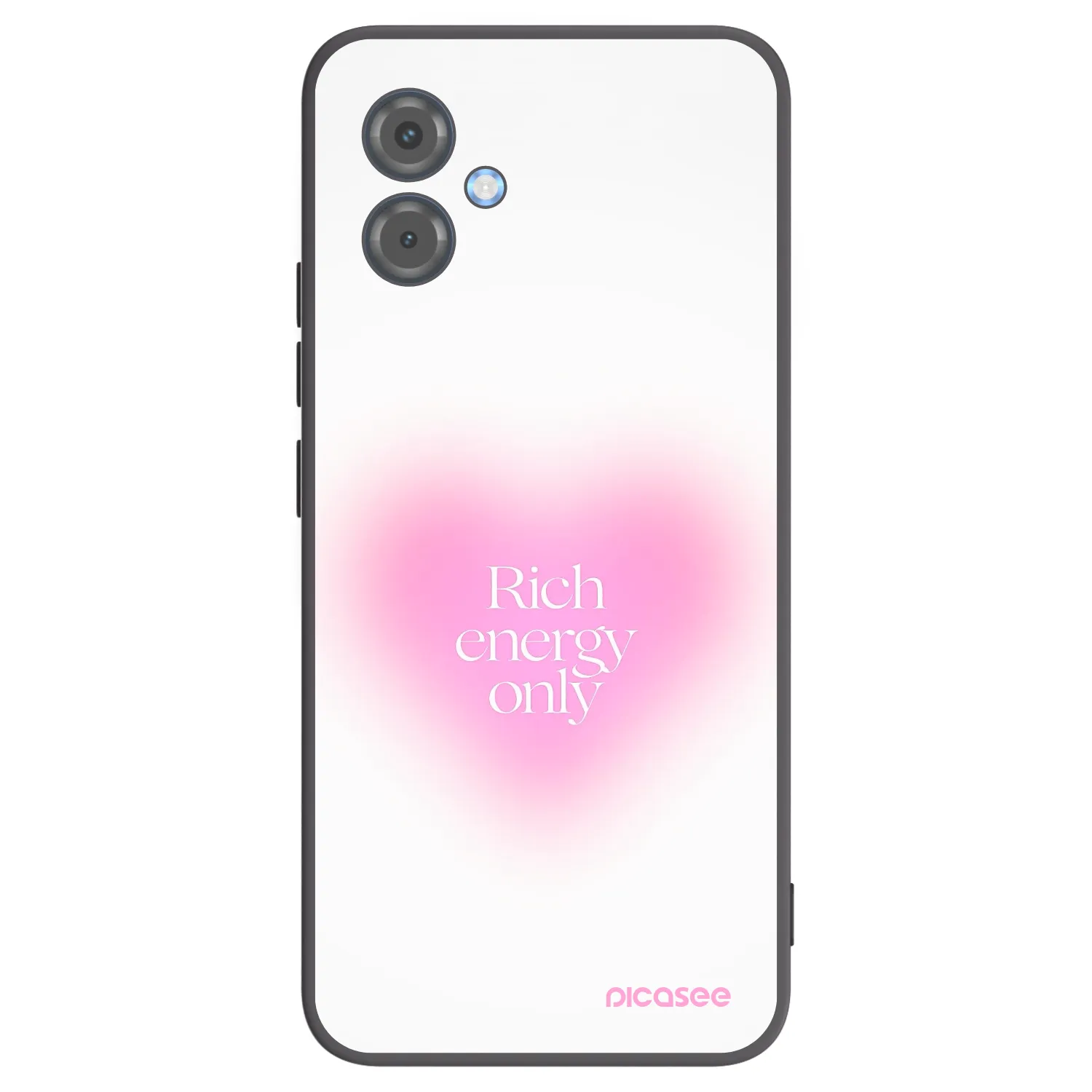 Picasee silikonski črni ovitek za Motorola Moto G14 - Rich Energy
