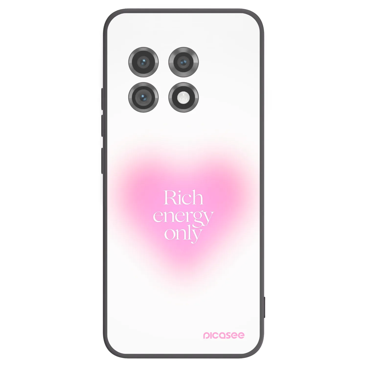 Picasee silikonski črni ovitek za OnePlus 11 5G - Rich Energy