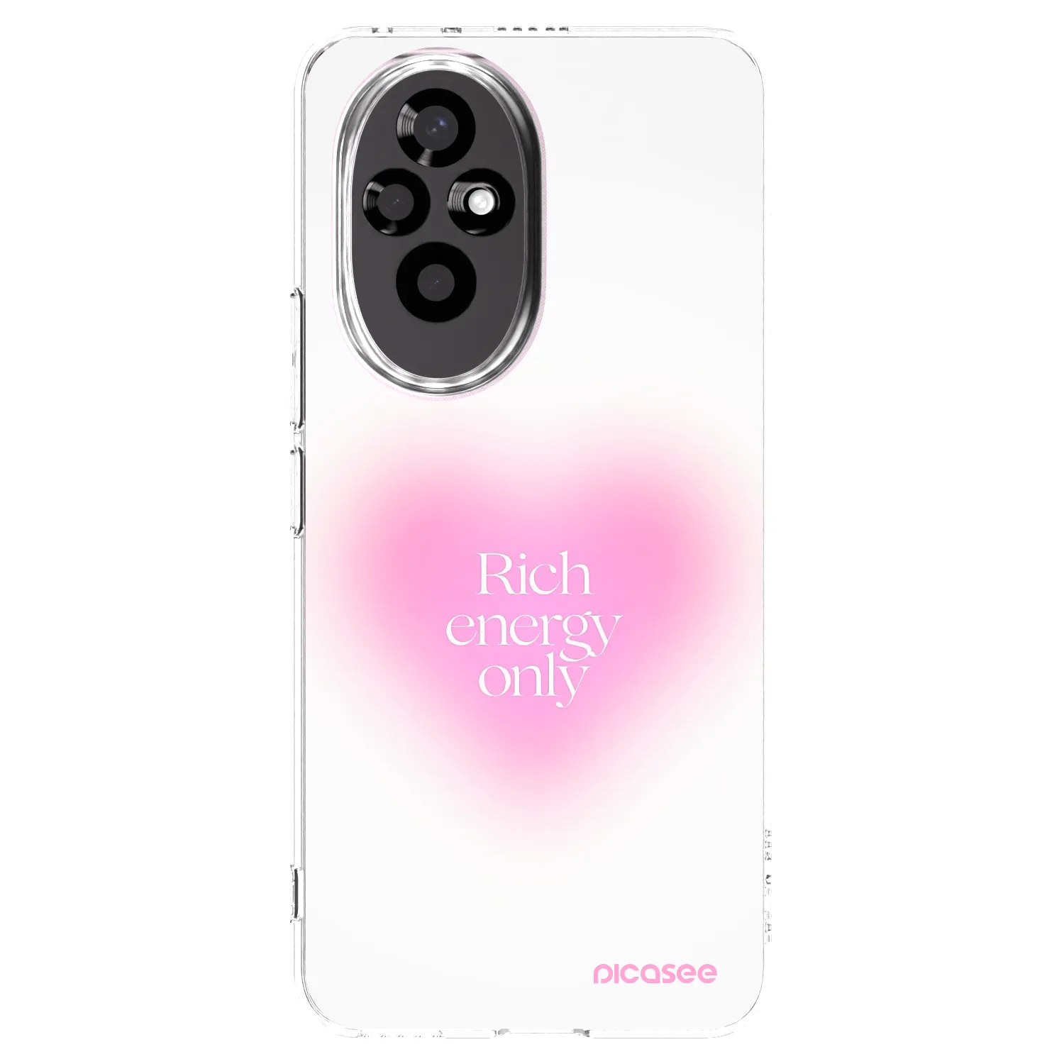 Picasee silikonski prozorni ovitek za Honor 200 Pro 5G - Rich Energy