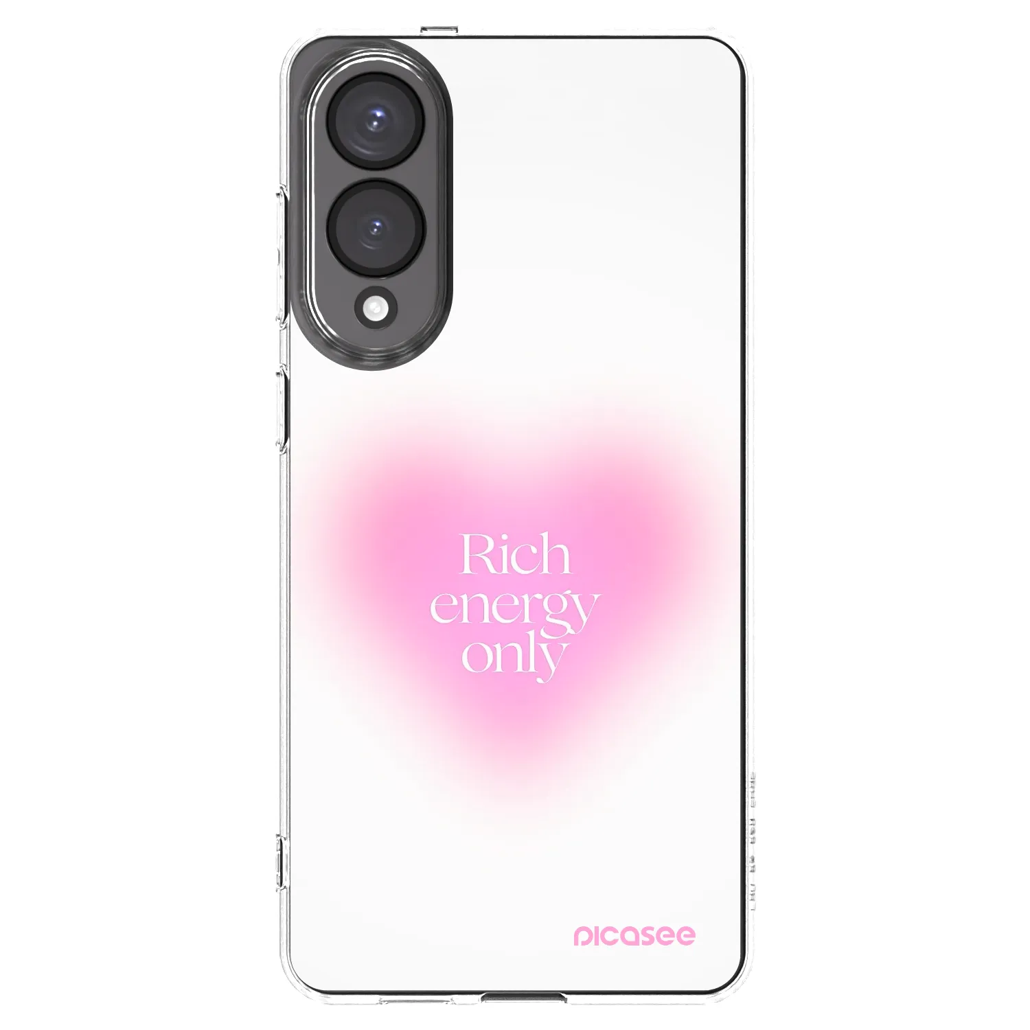 Picasee silikonski prozorni ovitek za Samsung Galaxy S25 Edge 5G - Rich Energy