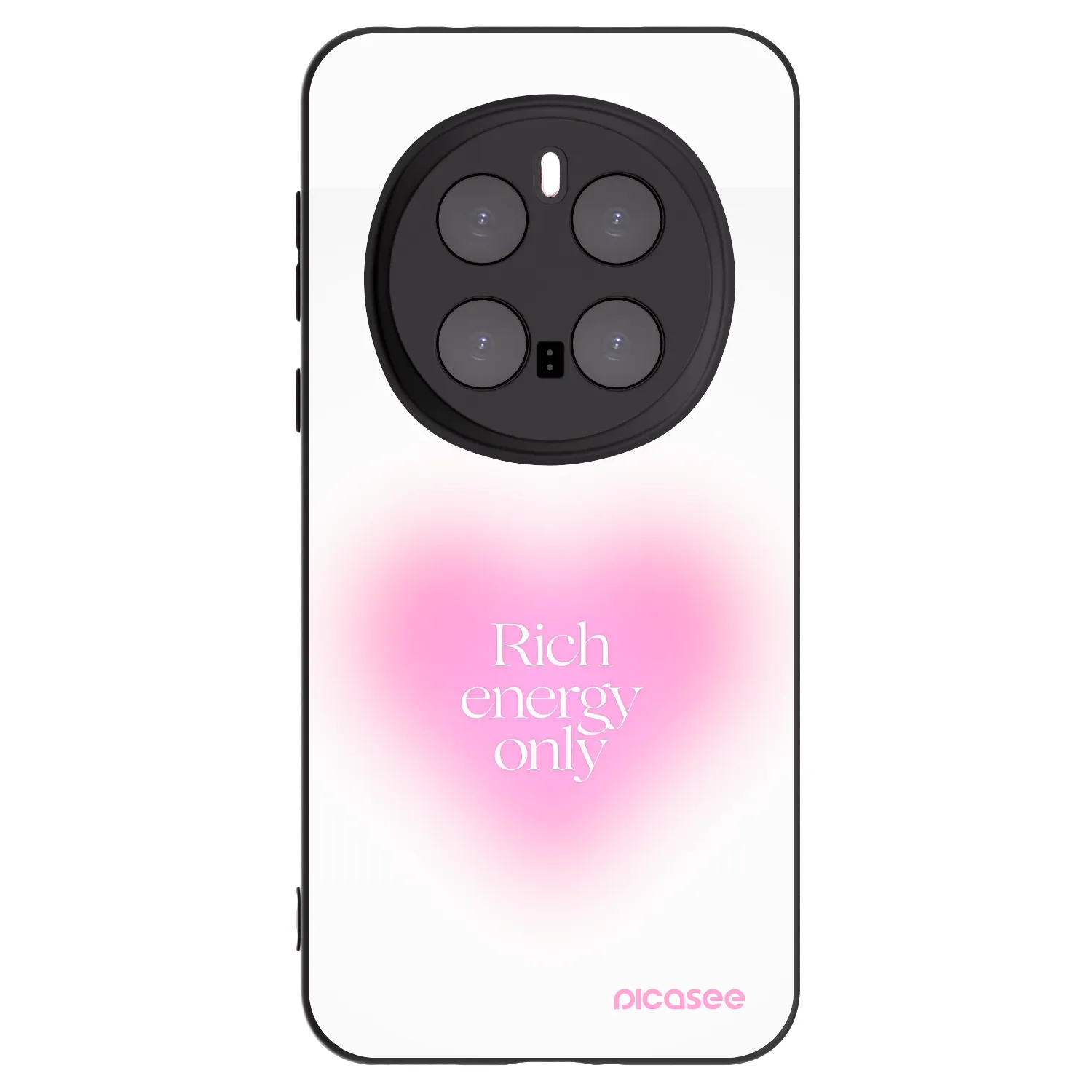 Picasee silikonski črni ovitek za Honor Magic7 Pro 5G - Rich Energy