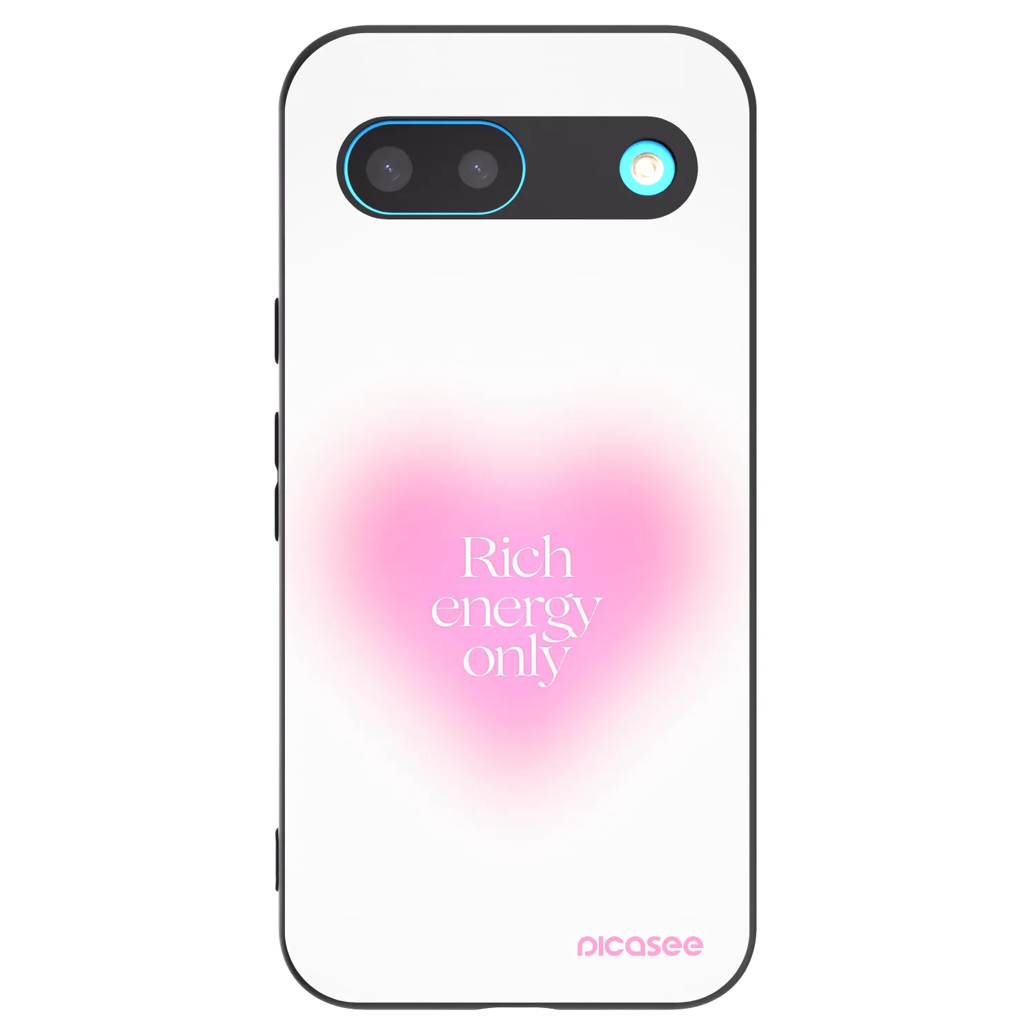 Picasee silikonski črni ovitek za Google Pixel 8 - Rich Energy