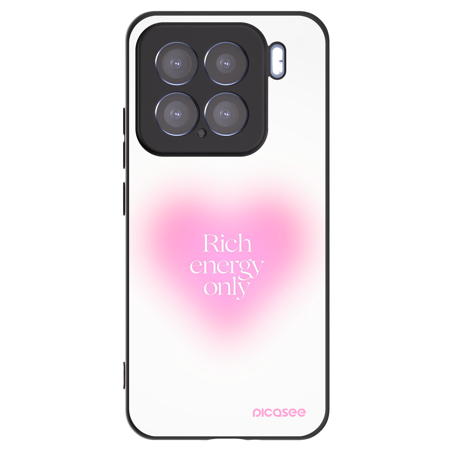 Picasee silikonski črni ovitek za Xiaomi 15 - Rich Energy