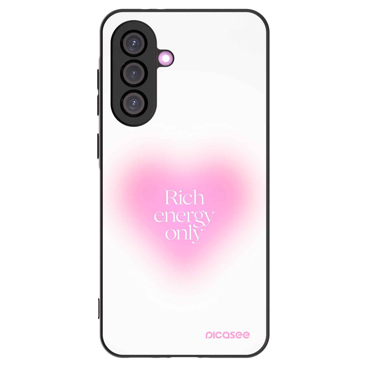 Picasee silikonski črni ovitek za Samsung Galaxy A36 5G - Rich Energy