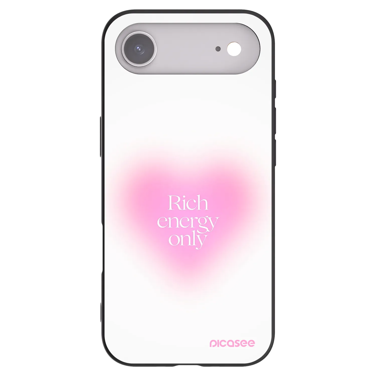 Picasee silikonski črni ovitek za Apple iPhone Air - Rich Energy