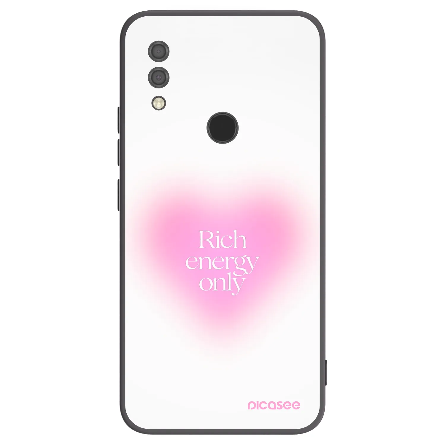 Picasee silikonski črni ovitek za Xiaomi Redmi 7 - Rich Energy