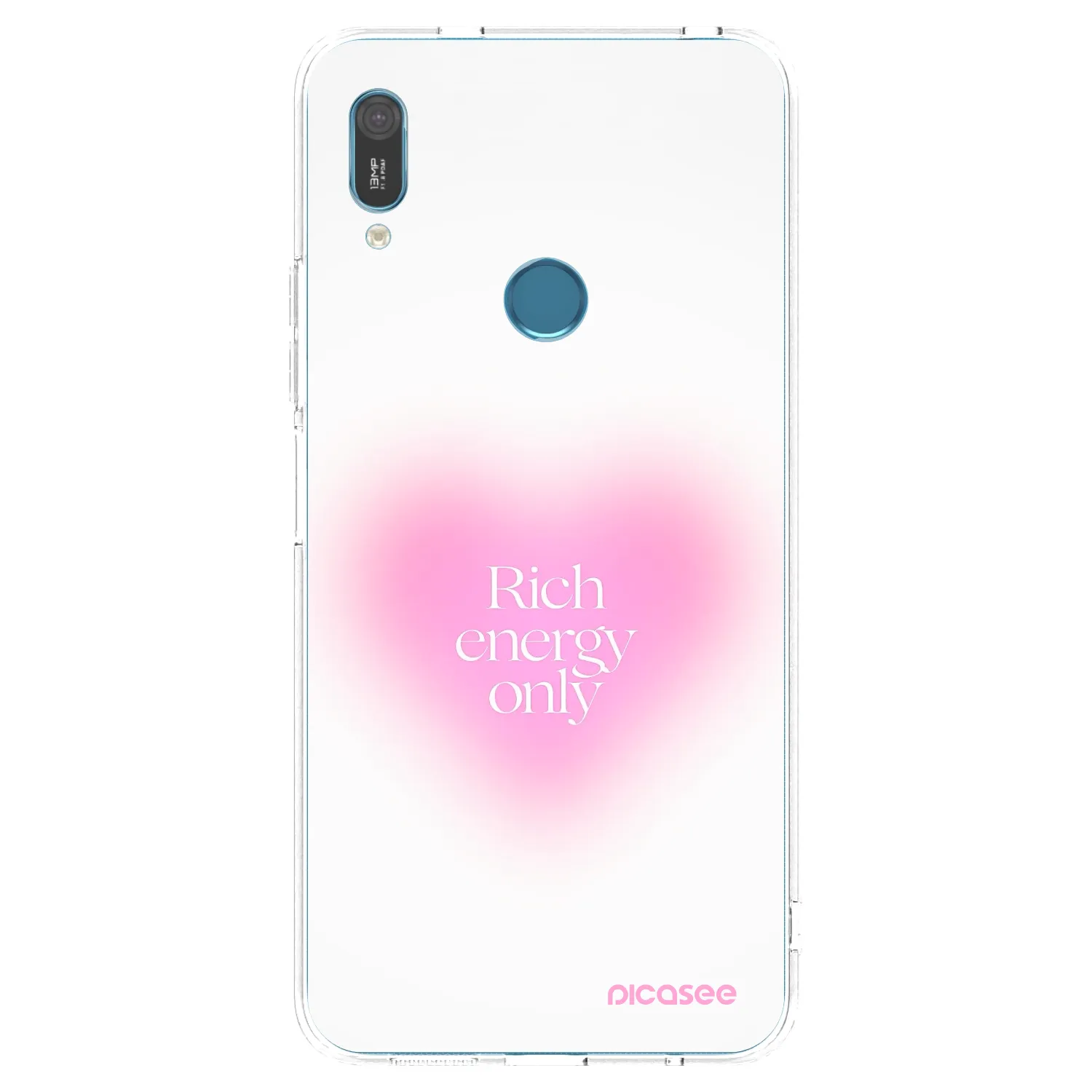 Picasee silikonski prozorni ovitek za Huawei Y6 2019 - Rich Energy