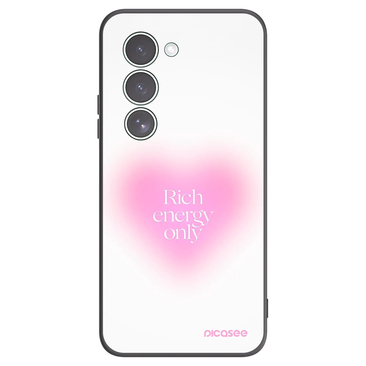 Picasee silikonski črni ovitek za Xiaomi Redmi 15 5G - Rich Energy