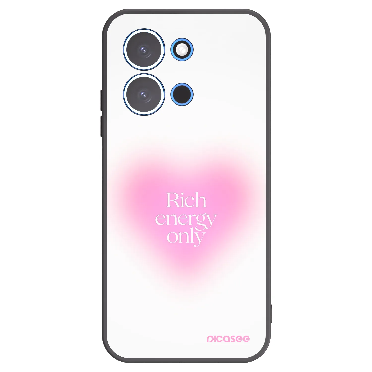 Picasee silikonski črni ovitek za Xiaomi Redmi 15C 4G - Rich Energy