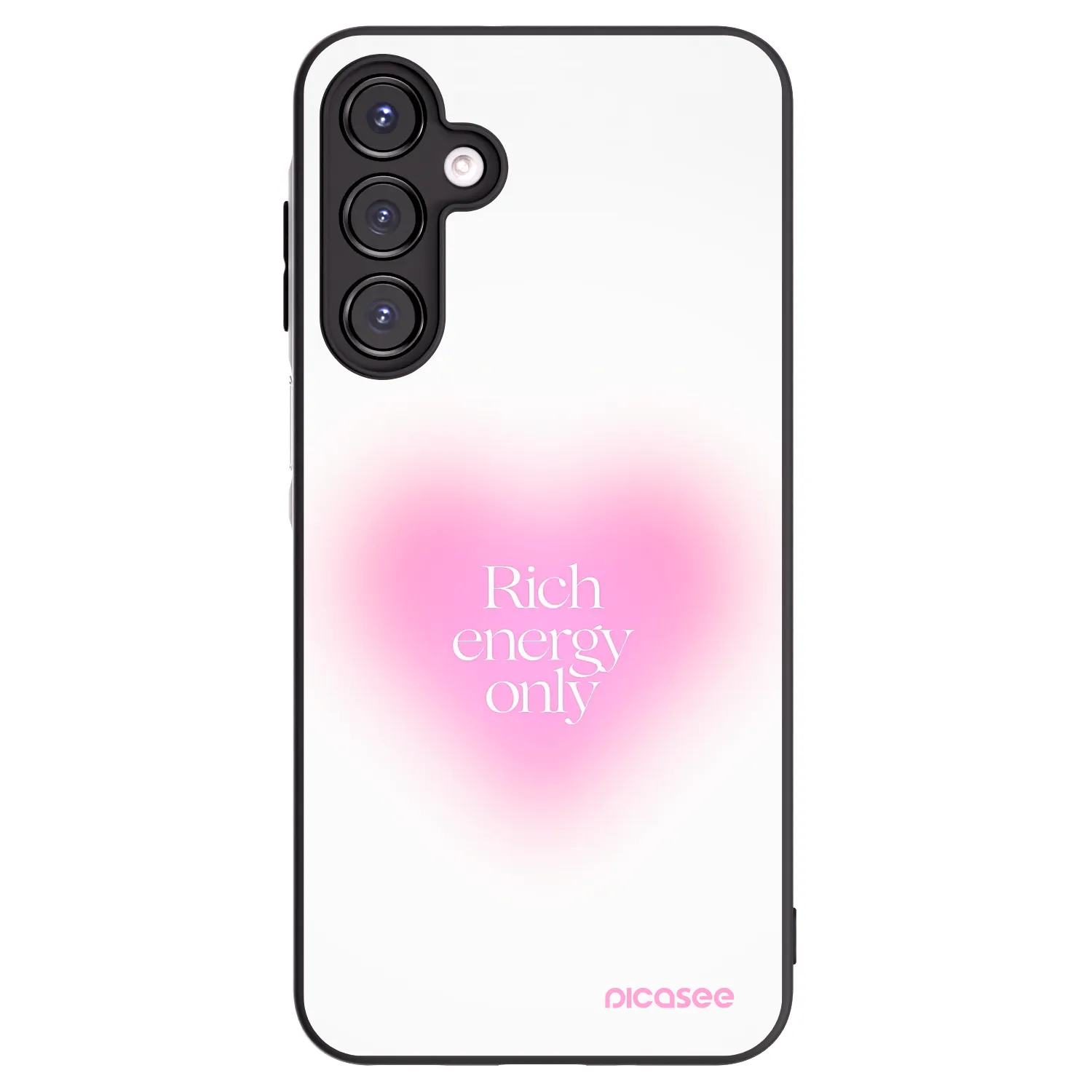 Picasee silikonski črni ovitek za Samsung Galaxy A16 4G - Rich Energy