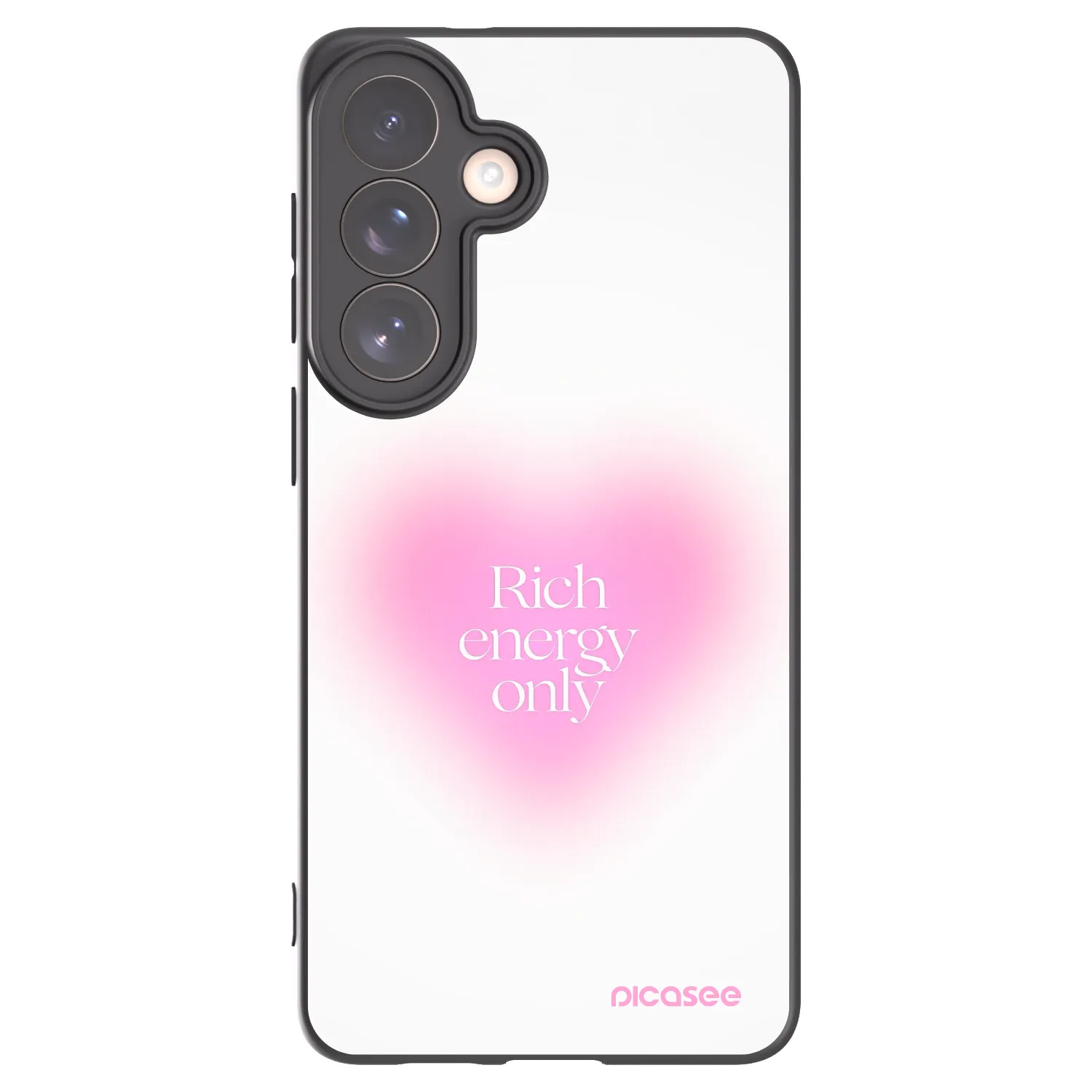 Picasee silikonski črni ovitek za Samsung Galaxy S26+ - Rich Energy