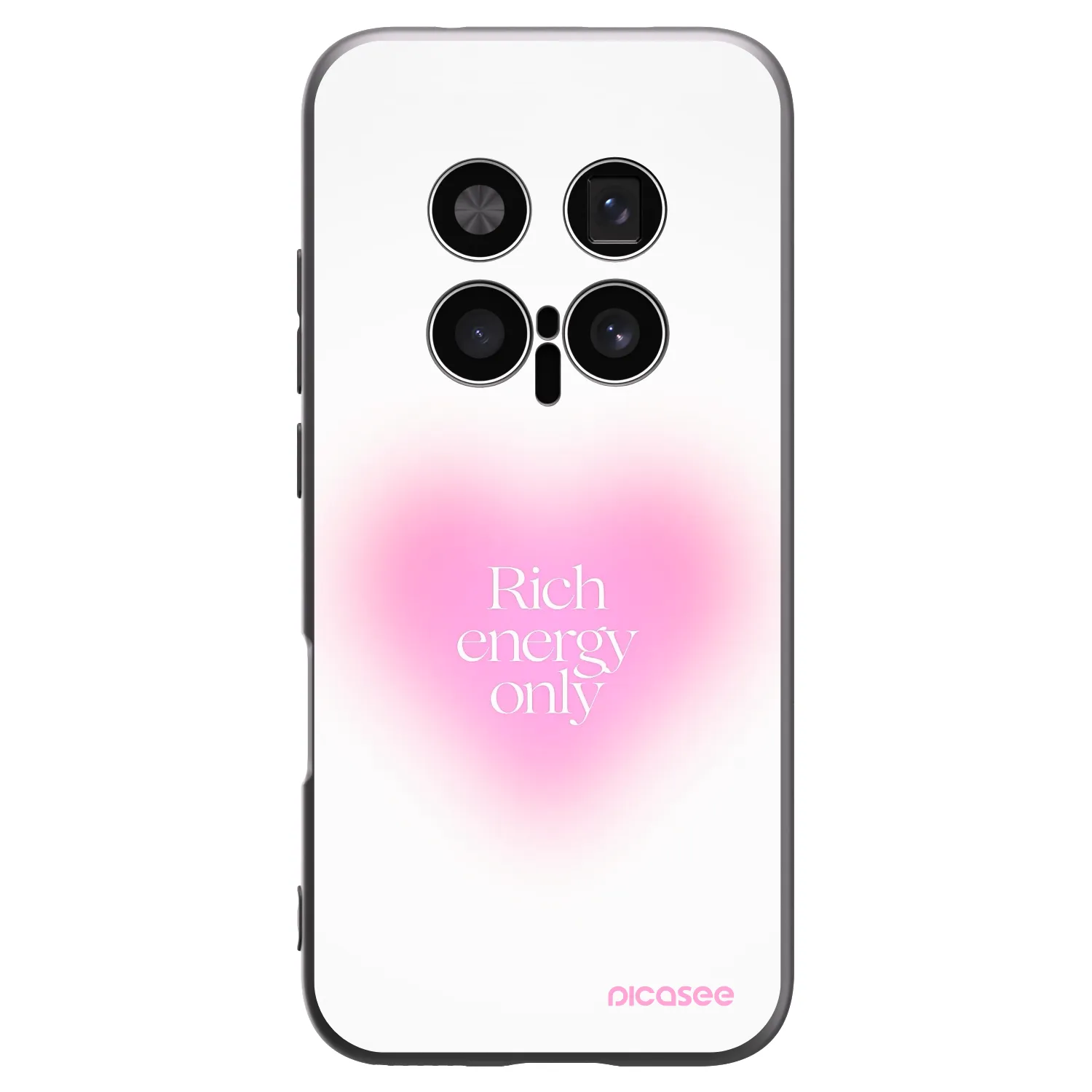 Picasee silikonski črni ovitek za Honor Magic8 Pro 5G - Rich Energy