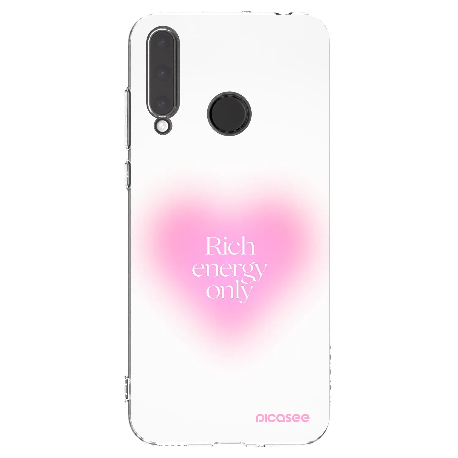 Picasee silikonski prozorni ovitek za Honor 20 Lite - Rich Energy