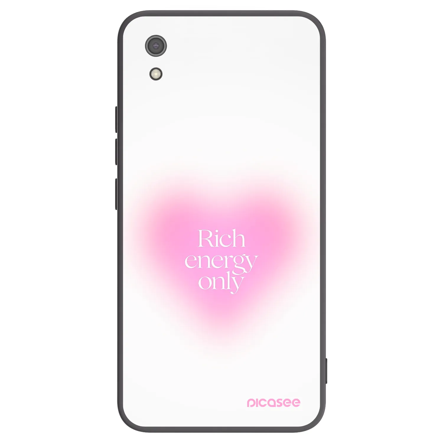 Picasee silikonski črni ovitek za Xiaomi Redmi 7A - Rich Energy