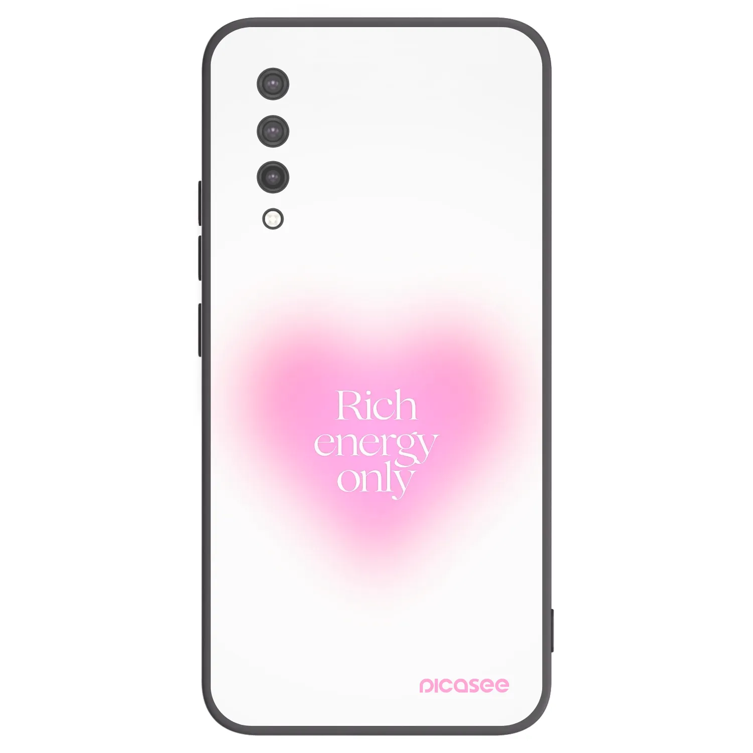 Picasee silikonski črni ovitek za Xiaomi Mi 9 Lite - Rich Energy