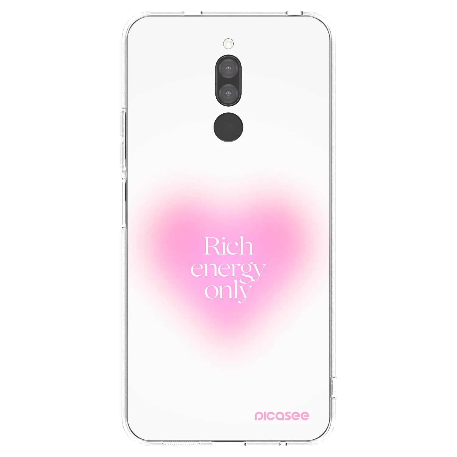 Picasee silikonski prozorni ovitek za Xiaomi Redmi 8 - Rich Energy