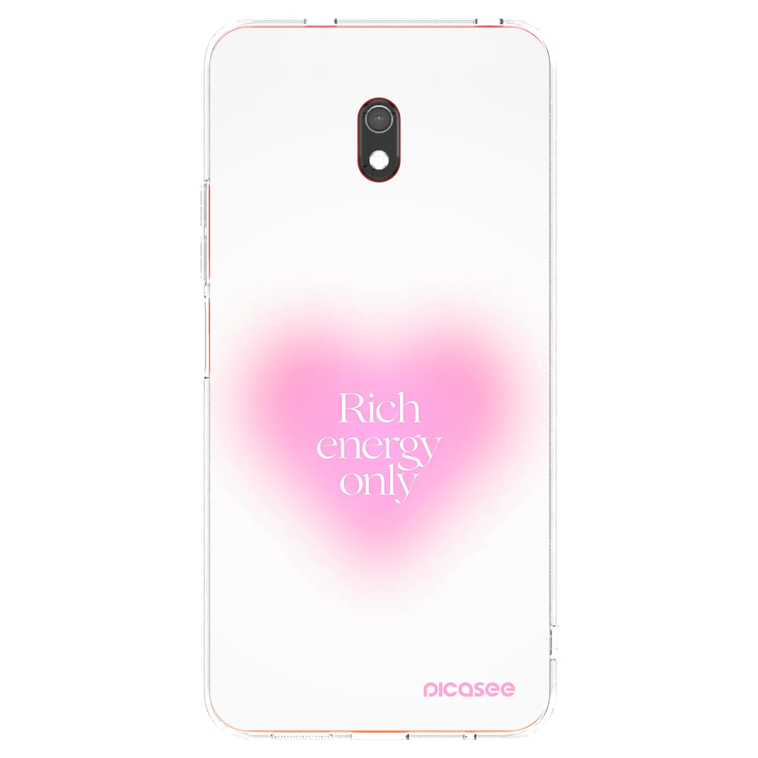 Picasee silikonski prozorni ovitek za Xiaomi Redmi 8A - Rich Energy
