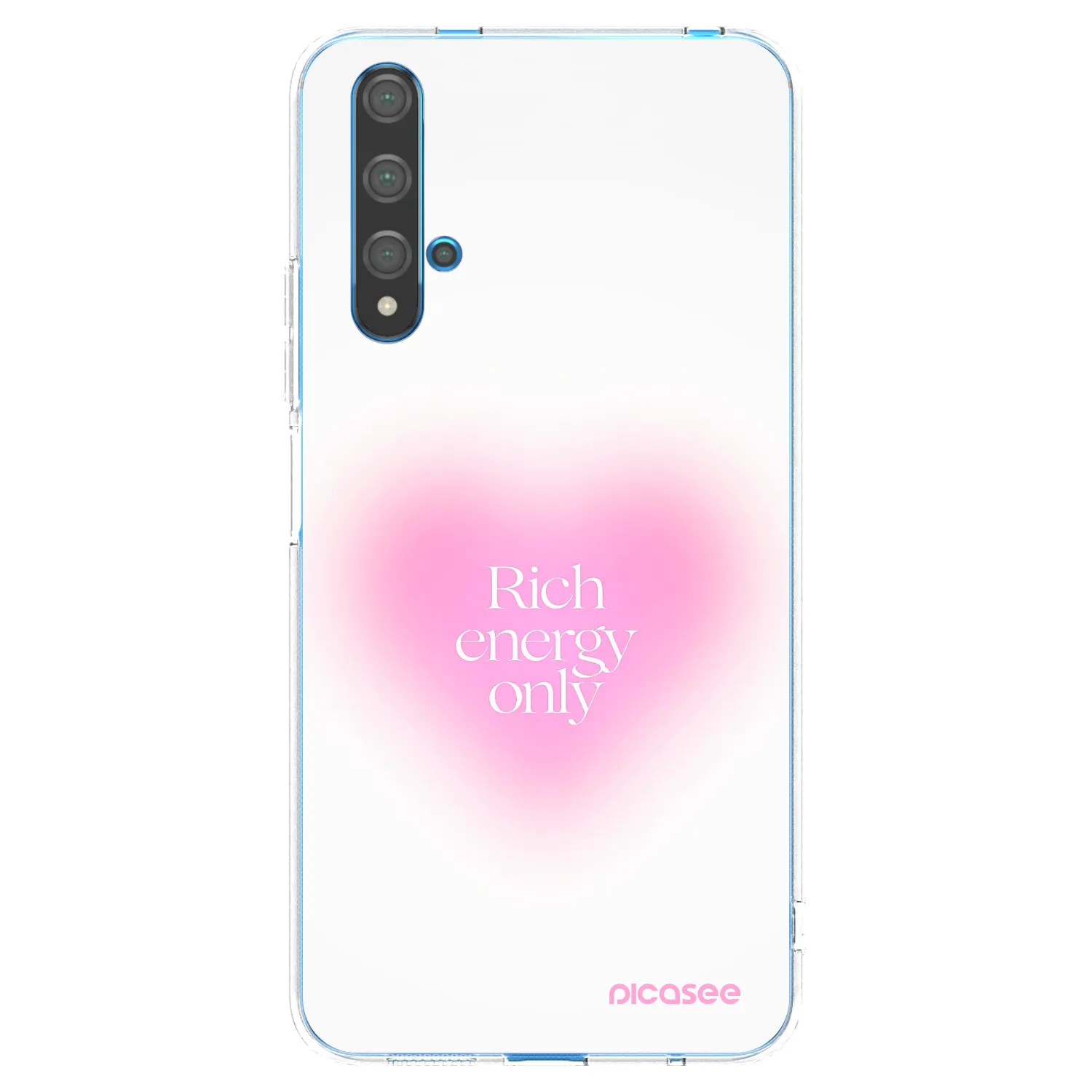 Picasee silikonski prozorni ovitek za Huawei Nova 5T - Rich Energy