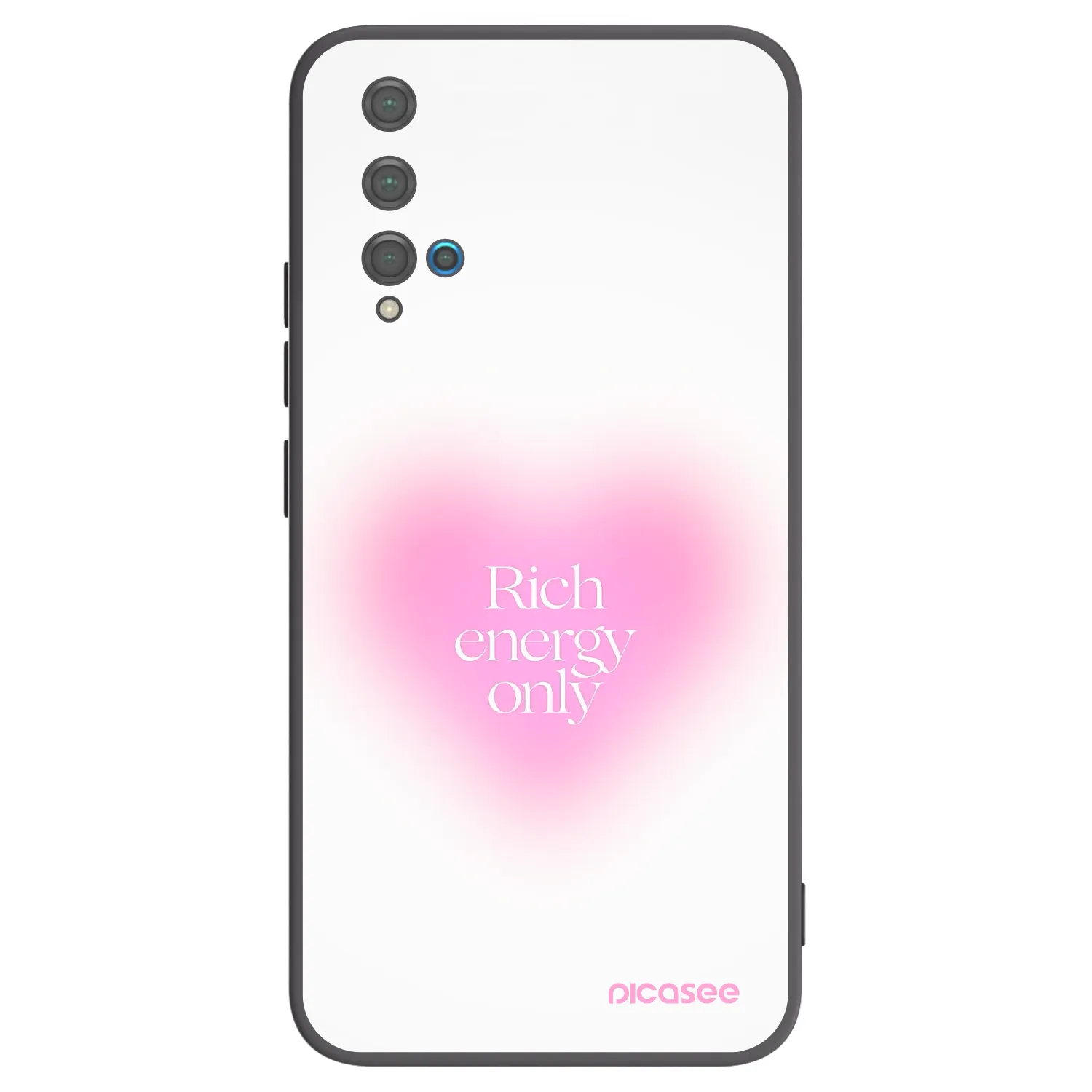 Picasee silikonski črni ovitek za Huawei Nova 5T - Rich Energy