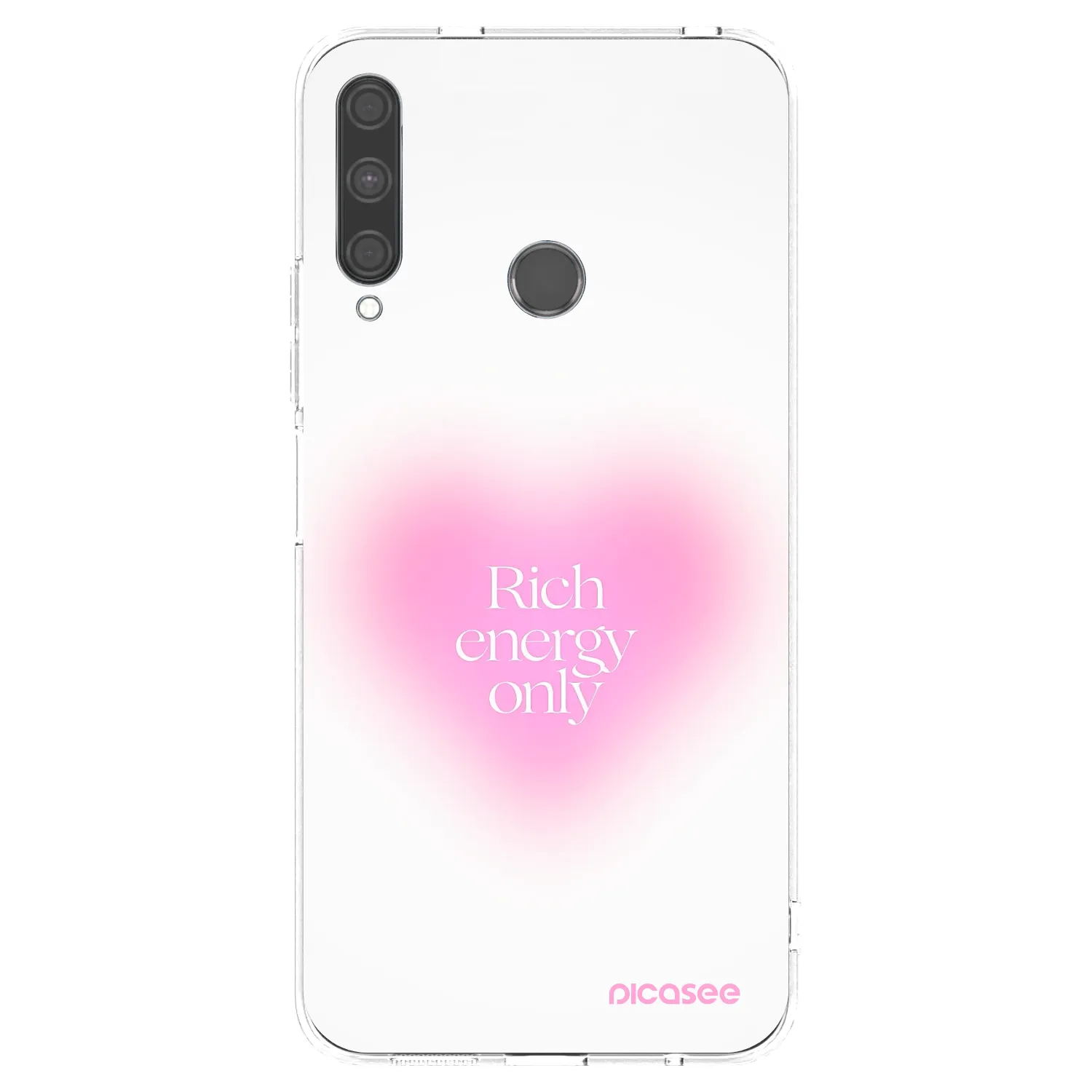 Picasee silikonski prozorni ovitek za Huawei P40 Lite E - Rich Energy