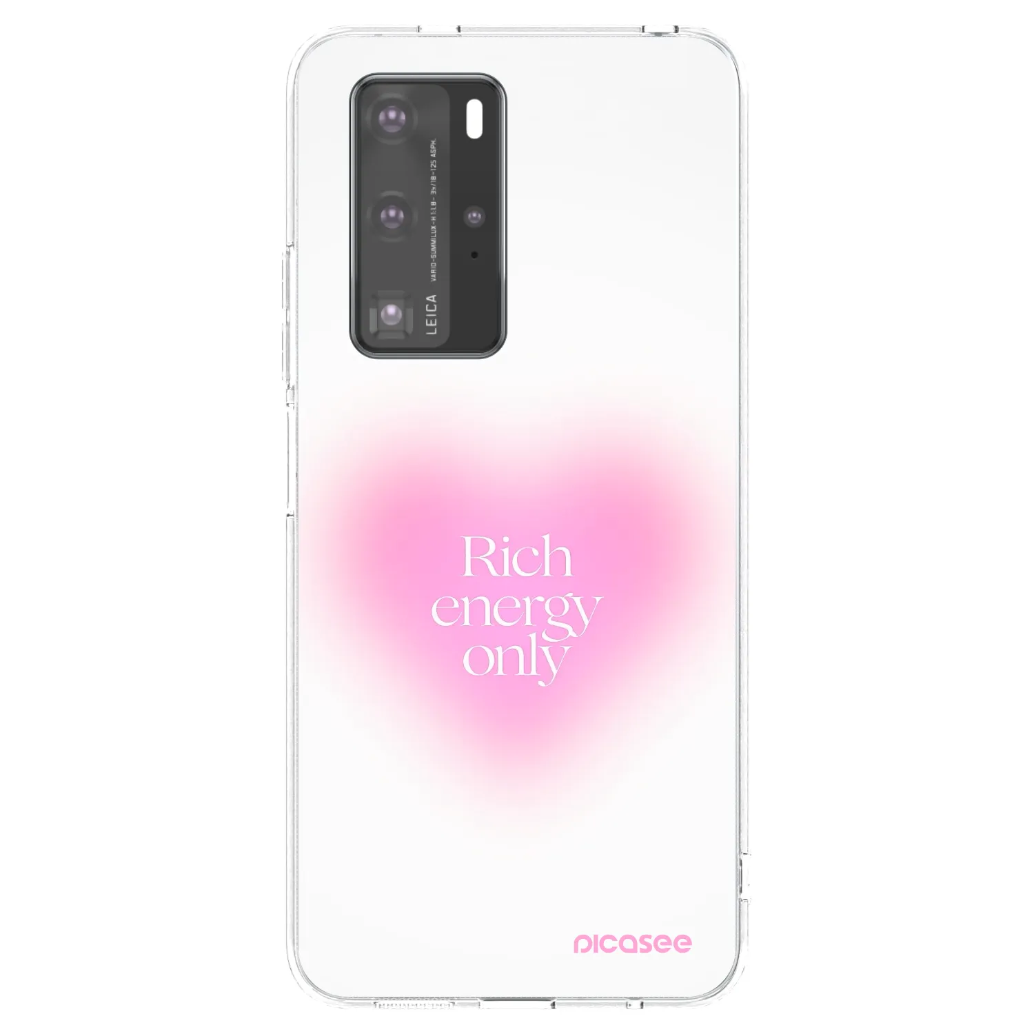 Picasee silikonski prozorni ovitek za Huawei P40 Pro - Rich Energy