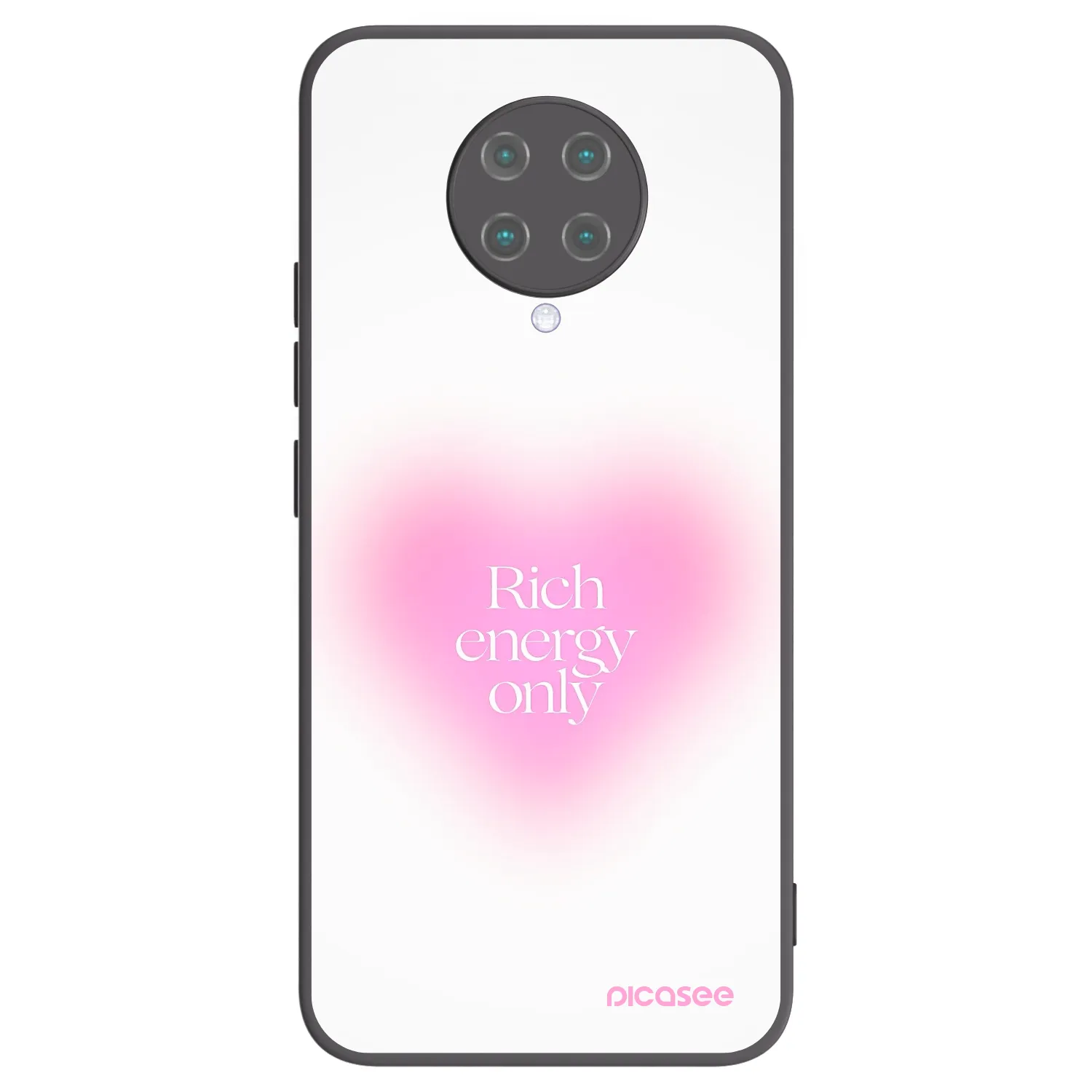 Picasee silikonski črni ovitek za Xiaomi Poco F2 Pro - Rich Energy