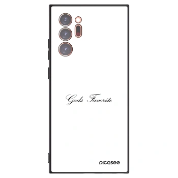 Picasee silikonski črni ovitek za Samsung Galaxy Note 20 Ultra - Gods Favorite