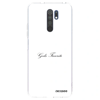 Picasee silikonski prozorni ovitek za Xiaomi Redmi 9 - Gods Favorite
