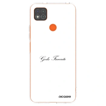 Picasee silikonski prozorni ovitek za Xiaomi Redmi 9C - Gods Favorite