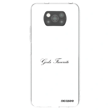 Picasee silikonski črni ovitek za Xiaomi Poco X3 - Gods Favorite