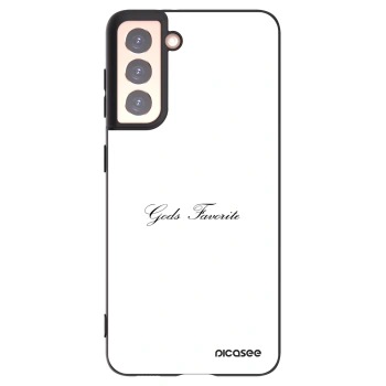 Picasee silikonski črni ovitek za Samsung Galaxy S21 5G G991B - Gods Favorite