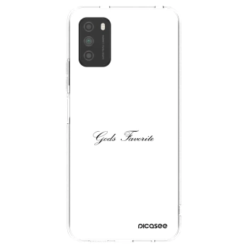 Picasee silikonski prozorni ovitek za Xiaomi Poco M3 - Gods Favorite