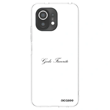 Picasee silikonski prozorni ovitek za Xiaomi Mi 11 - Gods Favorite