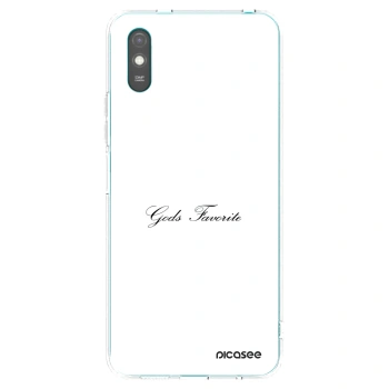 Picasee silikonski prozorni ovitek za Xiaomi Redmi 9AT - Gods Favorite