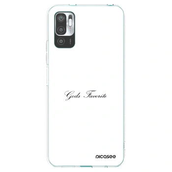 Picasee silikonski prozorni ovitek za Xiaomi Redmi Note 10 5G - Gods Favorite