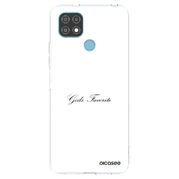 Picasee silikonski prozorni ovitek za Realme C21 - Gods Favorite