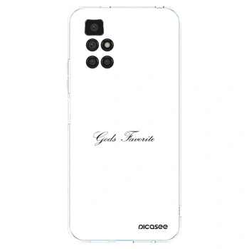 Picasee silikonski prozorni ovitek za Xiaomi Redmi 10 - Gods Favorite