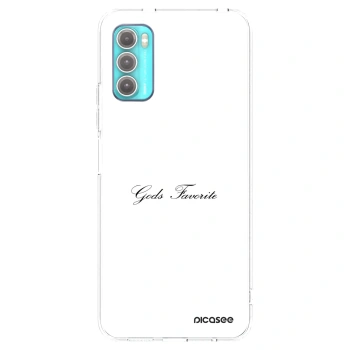 Picasee silikonski prozorni ovitek za Motorola Moto G60 - Gods Favorite