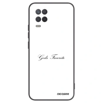 Picasee silikonski črni ovitek za Realme 8 5G - Gods Favorite