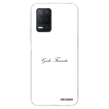 Picasee silikonski prozorni ovitek za Realme 8 5G - Gods Favorite