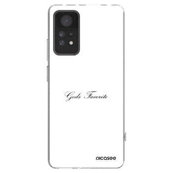 Picasee silikonski prozorni ovitek za Xiaomi Redmi Note 11 Pro 5G - Gods Favorite
