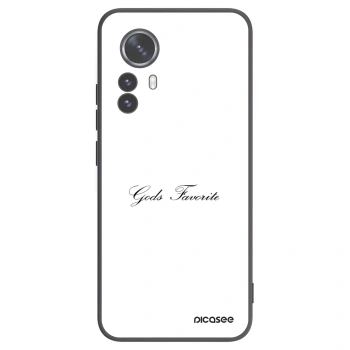 Picasee silikonski črni ovitek za Xiaomi 12 Pro - Gods Favorite