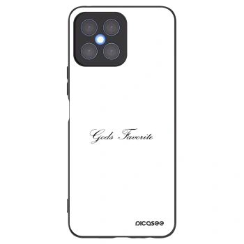 Picasee silikonski črni ovitek za Honor X8 4G - Gods Favorite