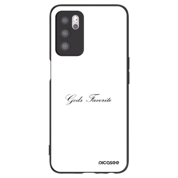 Picasee silikonski črni ovitek za OPPO A16s - Gods Favorite