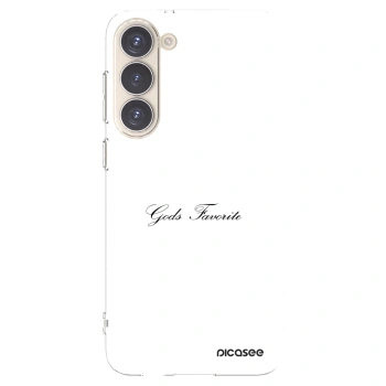 Picasee silikonski prozorni ovitek za Samsung Galaxy S23+ 5G - Gods Favorite