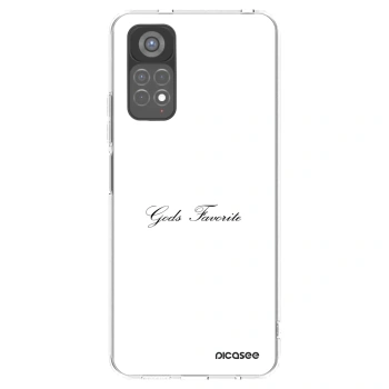 Picasee silikonski prozorni ovitek za Xiaomi Redmi Note 11S 5G - Gods Favorite