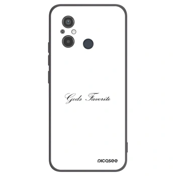 Picasee silikonski črni ovitek za Xiaomi Redmi 12C - Gods Favorite