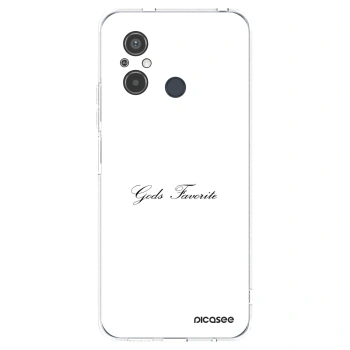 Picasee silikonski prozorni ovitek za Xiaomi Redmi 12C - Gods Favorite