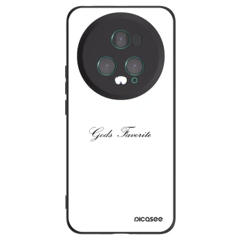 Picasee silikonski črni ovitek za Honor Magic5 Pro - Gods Favorite